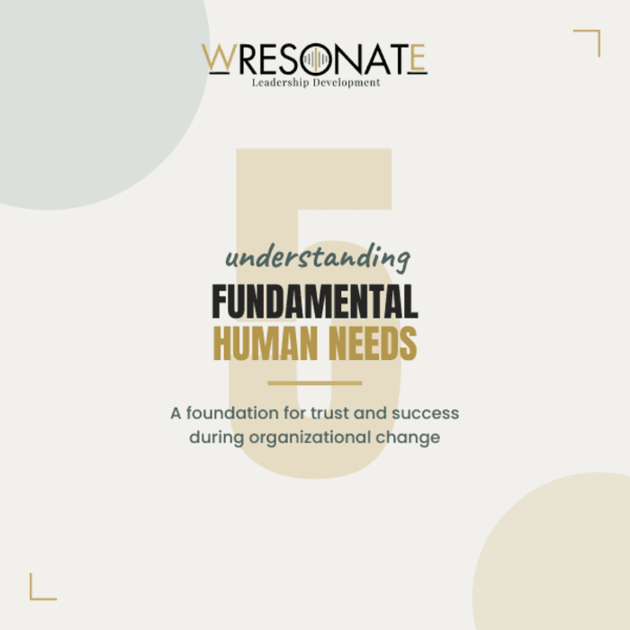 Cover of Understanding the 5 Fundamental Human Needs