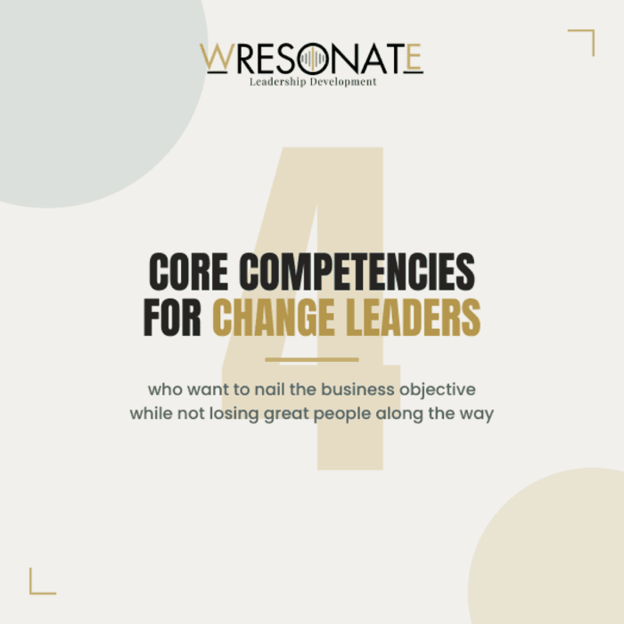 Cover of Core Competencies for Change Leaders
